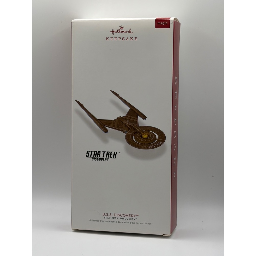 Hallmark Keepsake 2018 Star Trek Discovery U.S.S. Discovery NCC-1031 Ornament